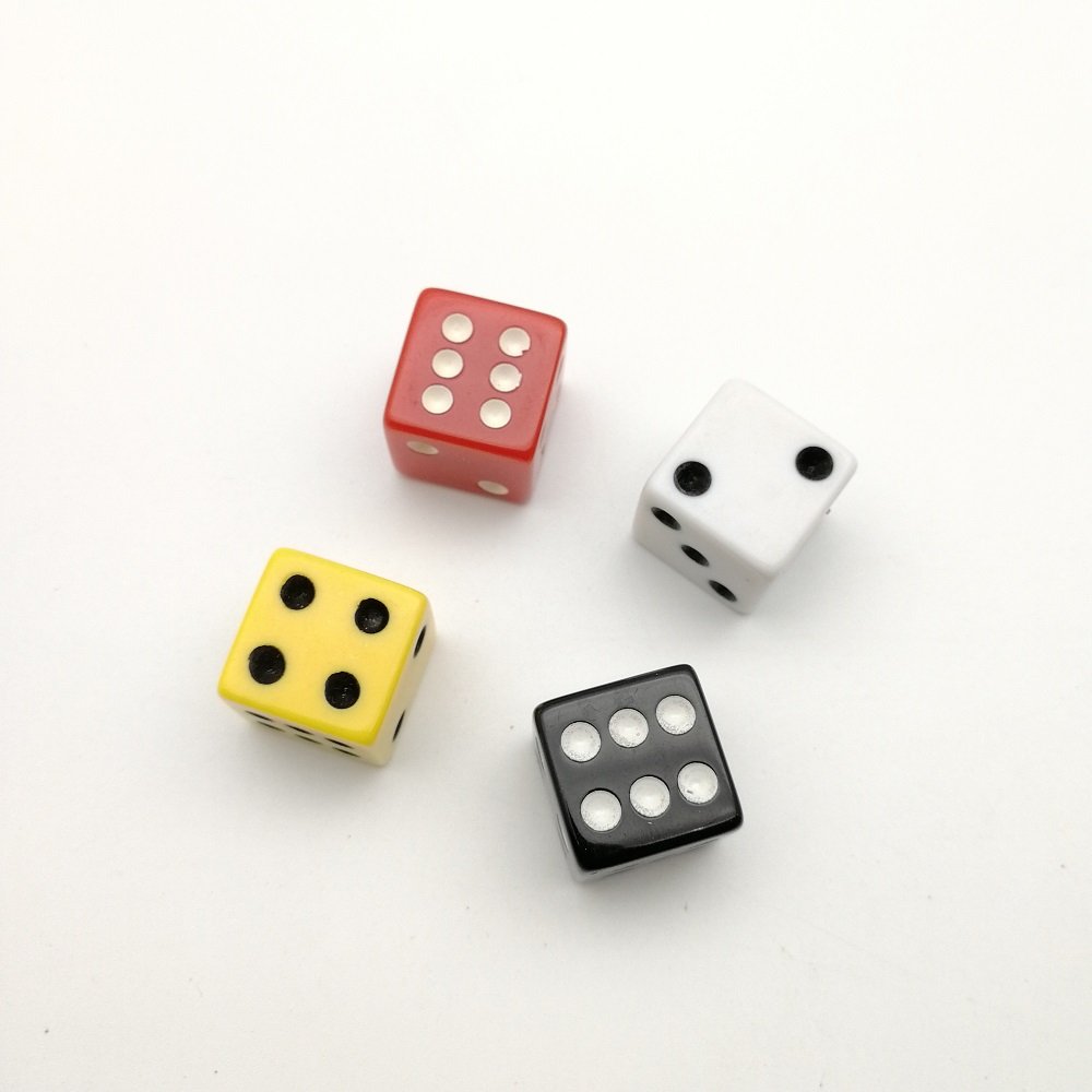 Good Quality Standard 16mm 6 Sized Dice Game Dice For Board Game