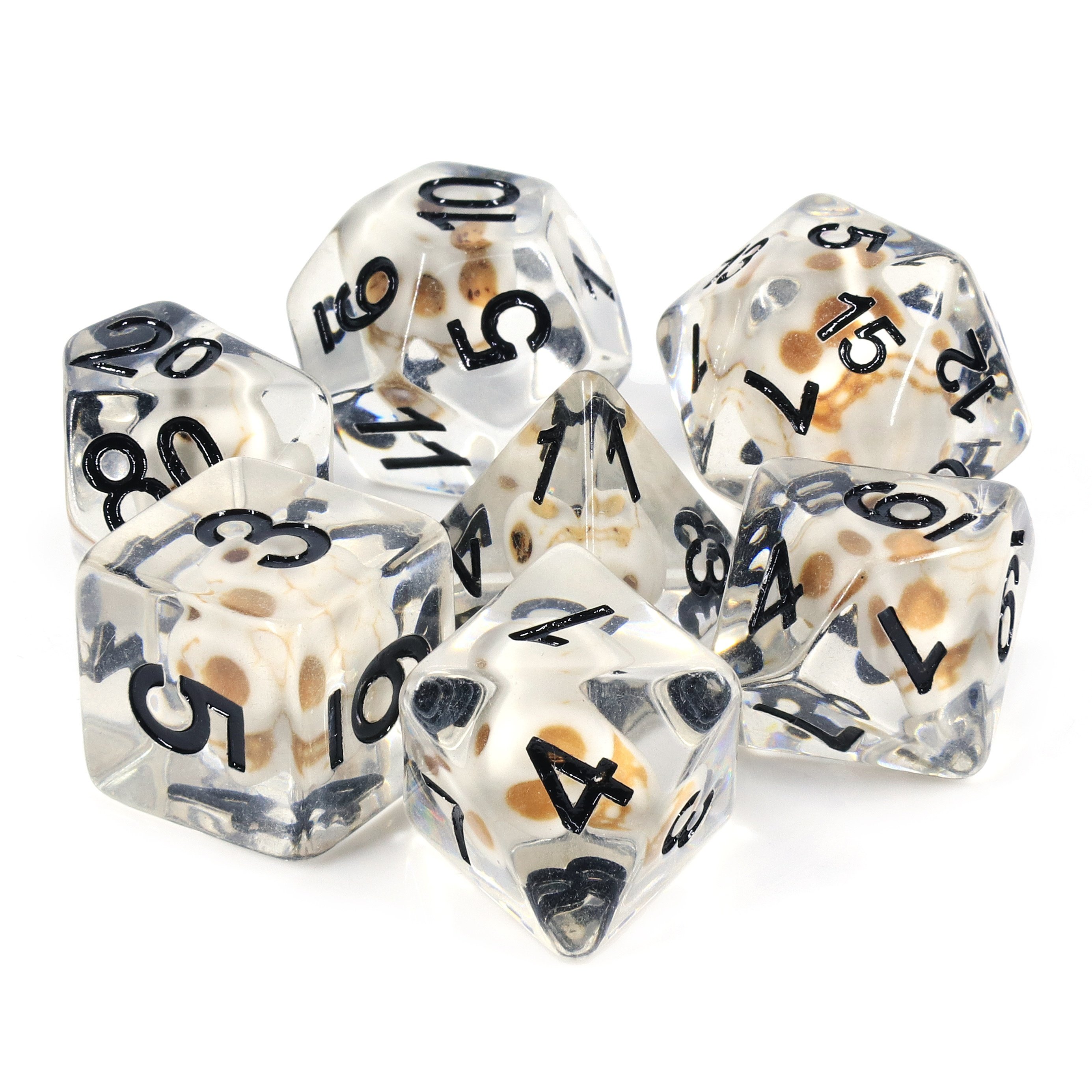 Customized RPG dice set for collection and entertainment