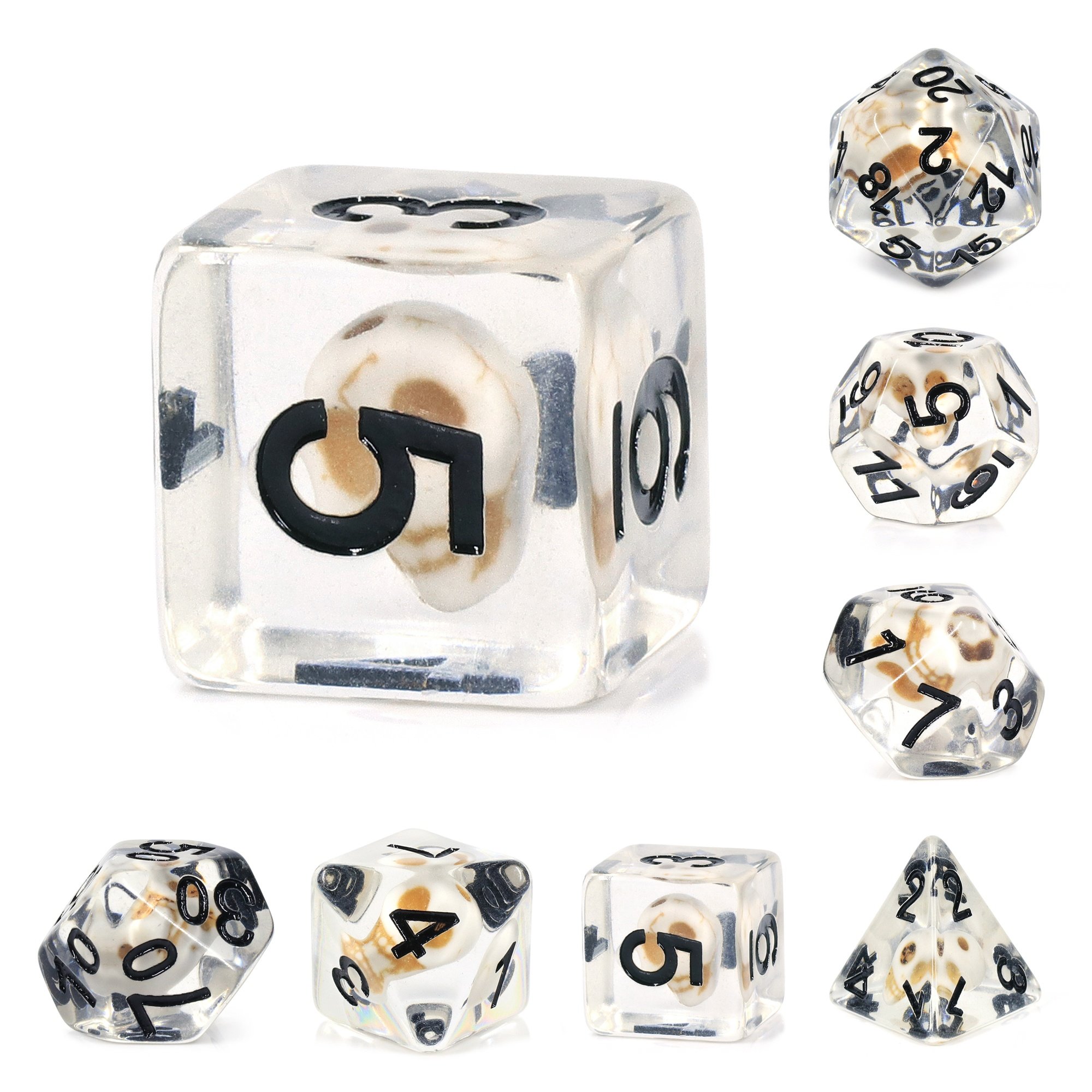 Customized RPG dice set for collection and entertainment