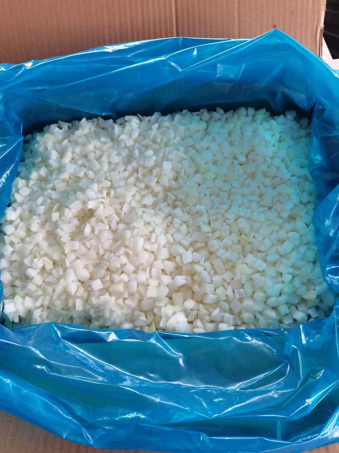 Wholesale Frozen Onion Quick Frozen Vegetables IQF Chopped Onion Supplier Factory Price Quick Frozen Onion Diced