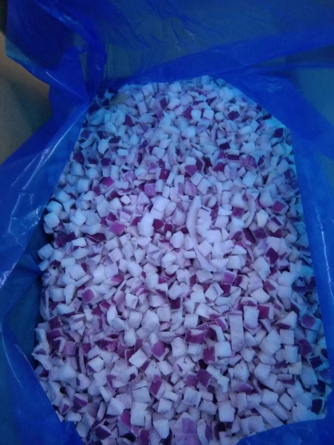 Wholesale Frozen Onion Quick Frozen Vegetables IQF Chopped Onion Supplier Factory Price Quick Frozen Onion Diced