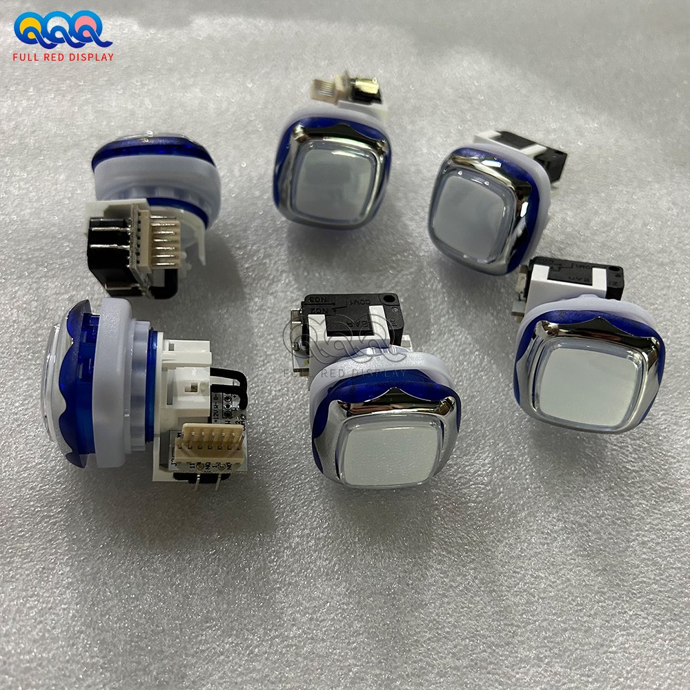 Fullred Push buttons Arcade Button Arcade Game Buttons for Arcade Games