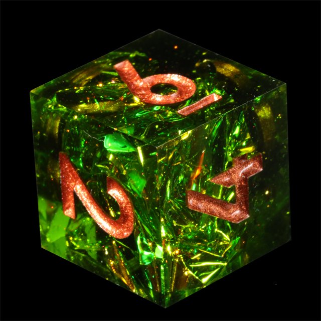 Mini Planet Wholesale dnd dice Dragon and Dungeon Resin Polyhedral Set Sharp Edges Dice RPG board role-playing games Dice