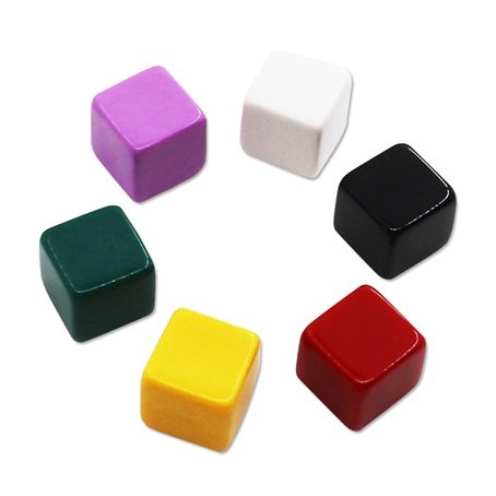 Blank Dice Cube