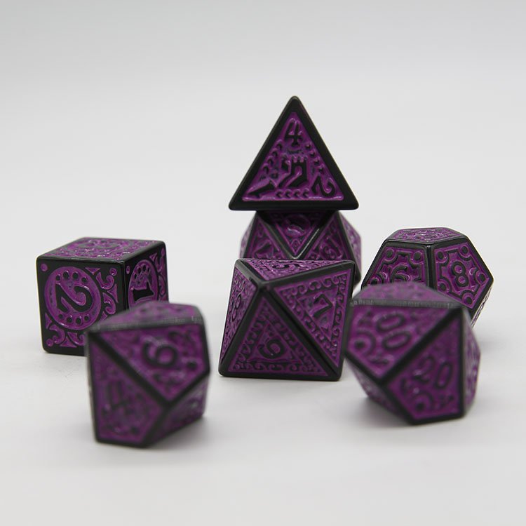 Bulk Dungeons and Dragon RPG games other Board Games Acrylic Handmade Dice Set