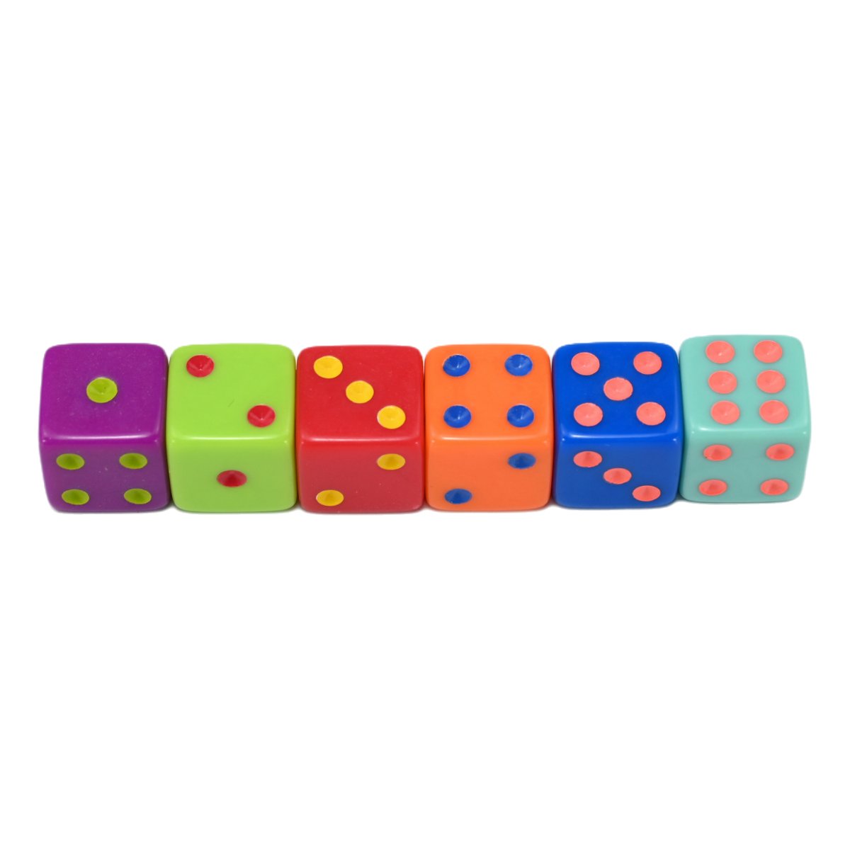 Wholesale 8Mm 10Mm 16Mm Black Dice With Dots Cheaper Acrylic Counting Dice Family Toy D6 Dice For Game