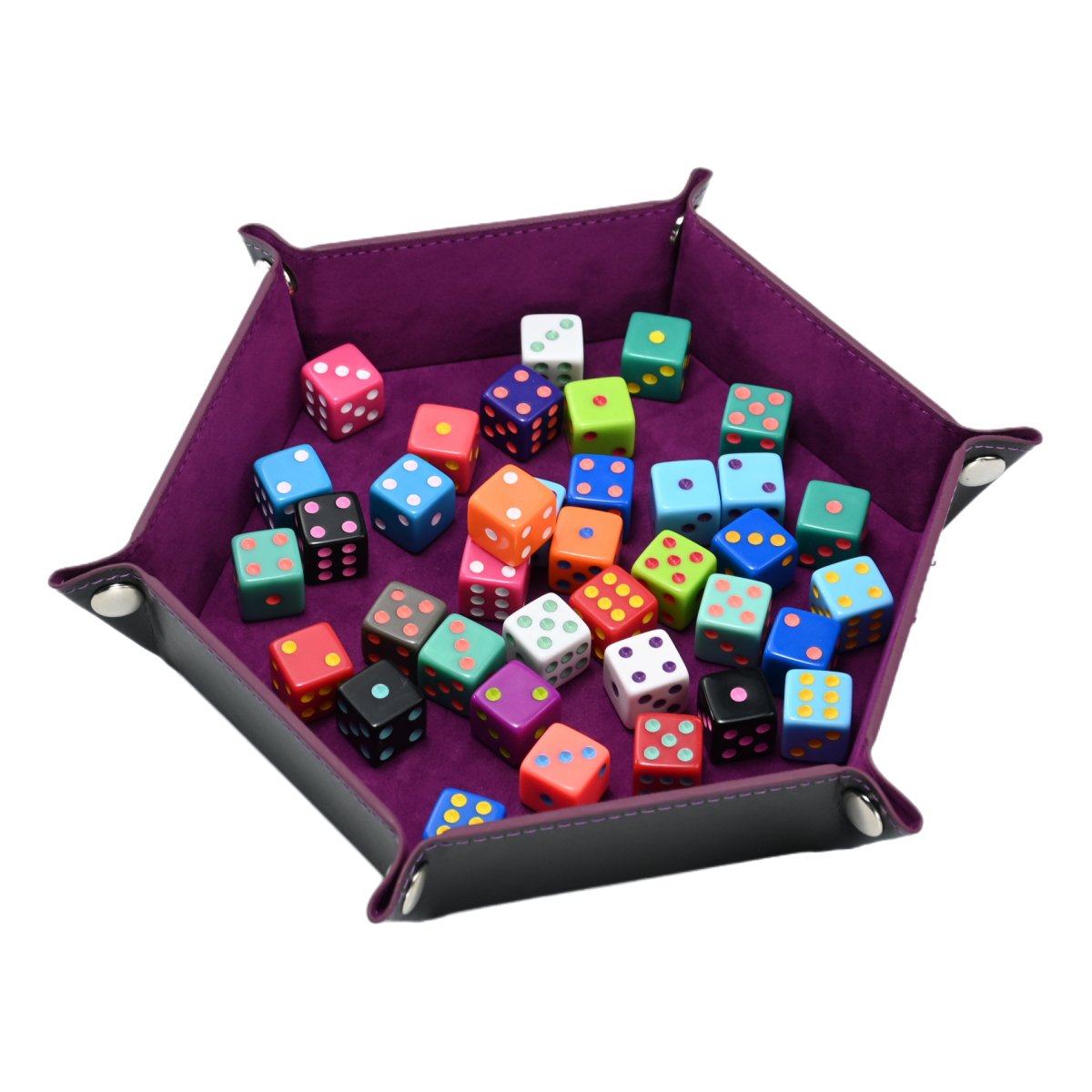 Wholesale 8Mm 10Mm 16Mm Black Dice With Dots Cheaper Acrylic Counting Dice Family Toy D6 Dice For Game