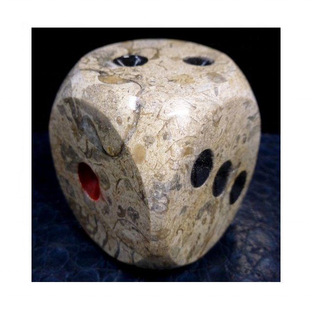 High Quality Fossil Marble Dice Available In Low Cost
