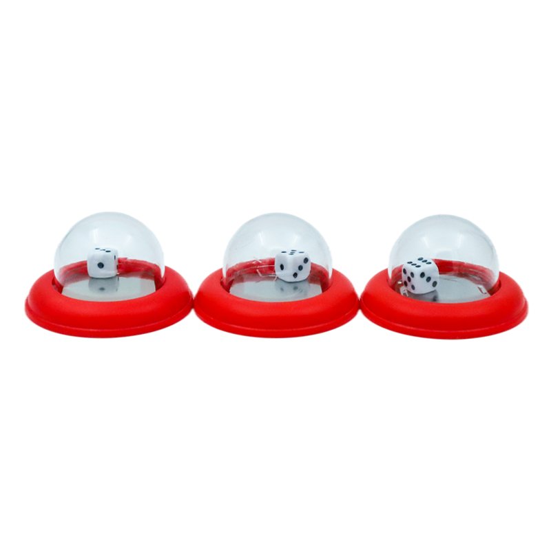 Custom 6-Sided Acrylic Dice of Different Sizes for Adult Drinking Games