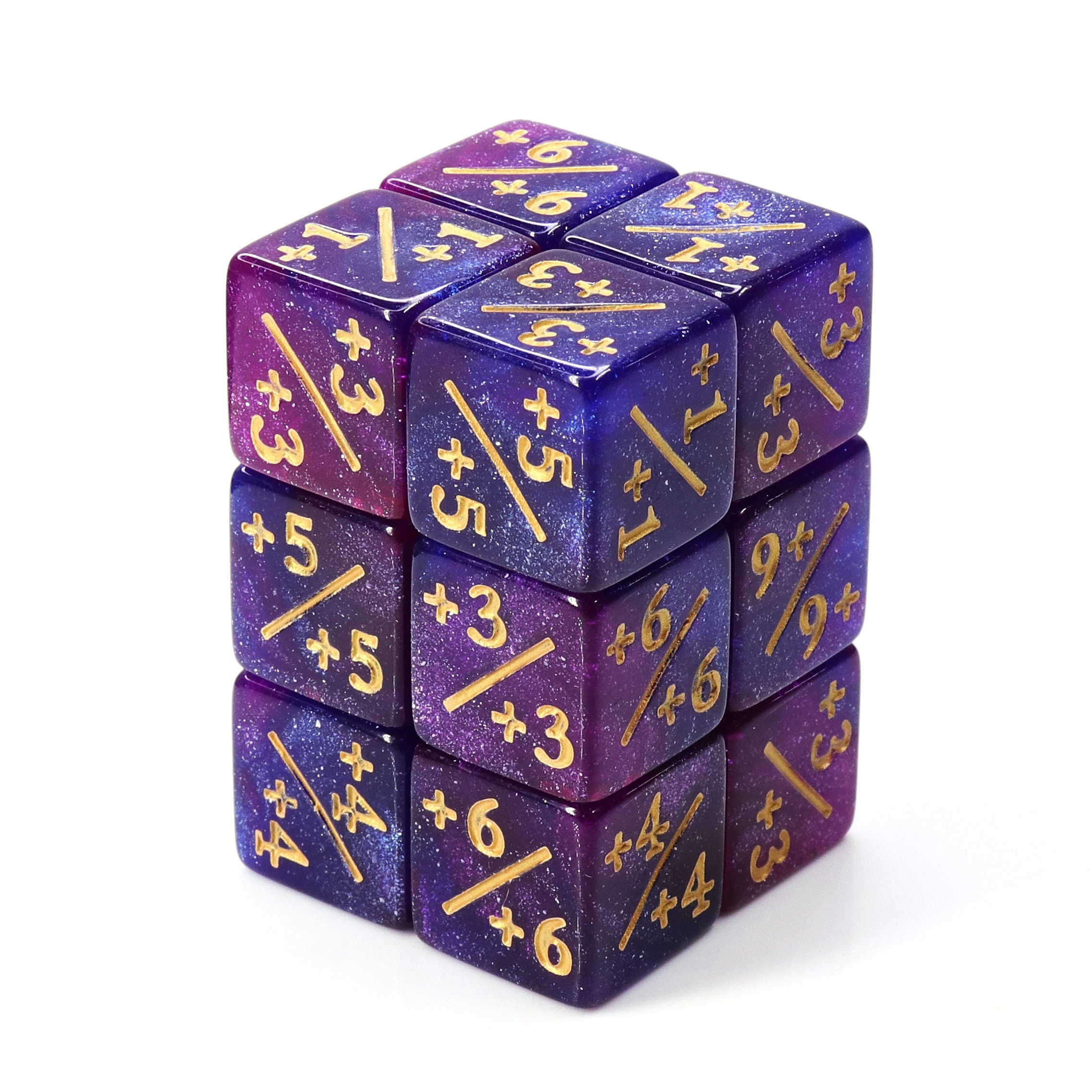 Chinese Cheaper 16mm plastic acrylic round corner positive or negative dice cube for dnd rpg games