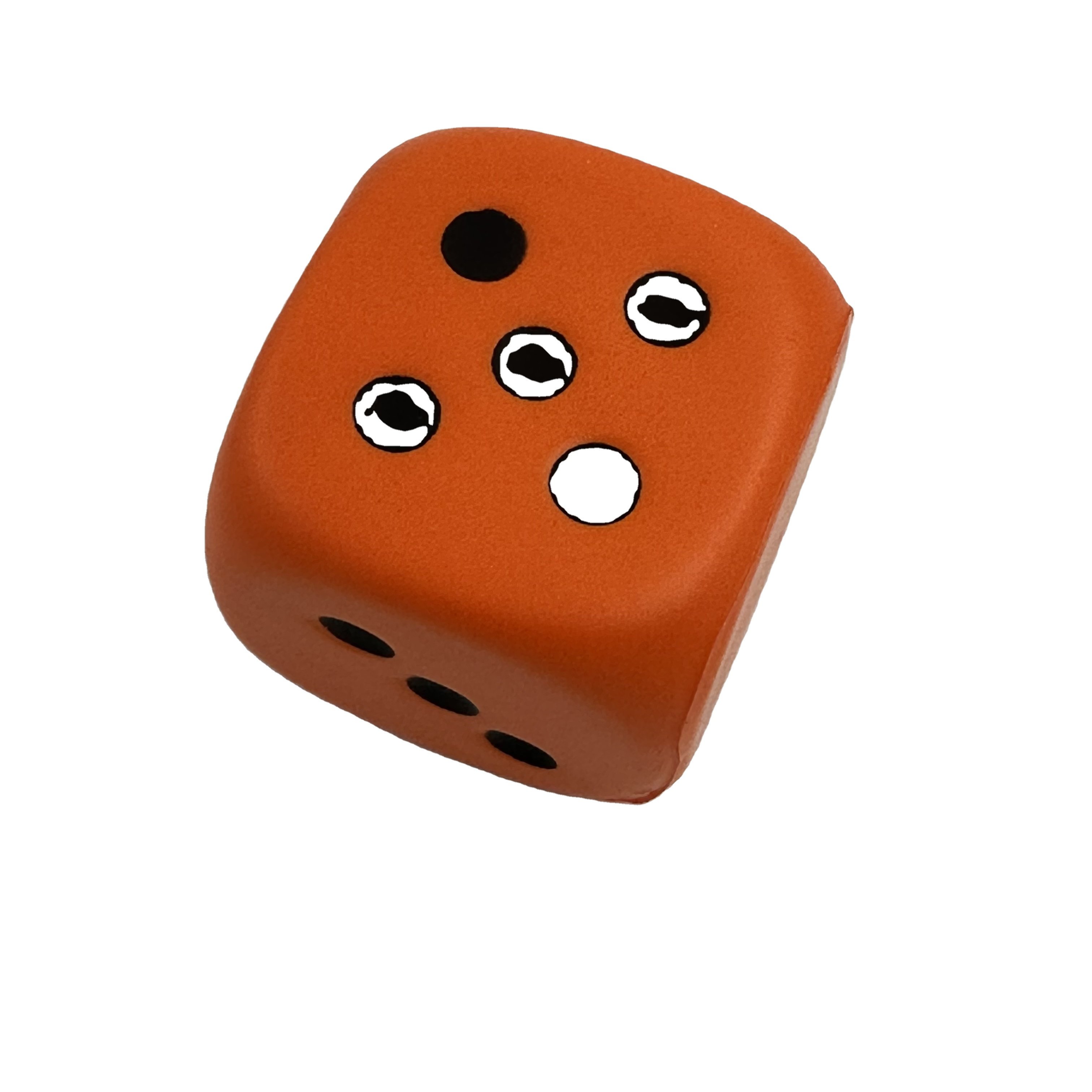 Custom printing Logo Color Board Game Exercise Workout Anti Stress Ball Promotional Gift Cube 5cm PU Bouncy Soft Foam Dice