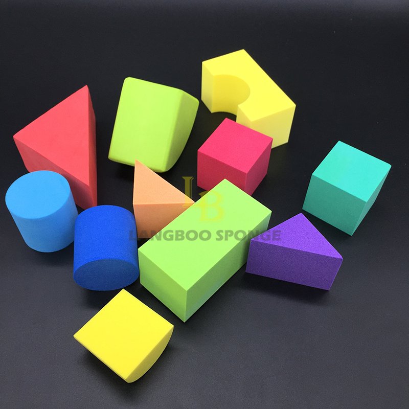 Soft children dice custom educational EVA foam cube block toys