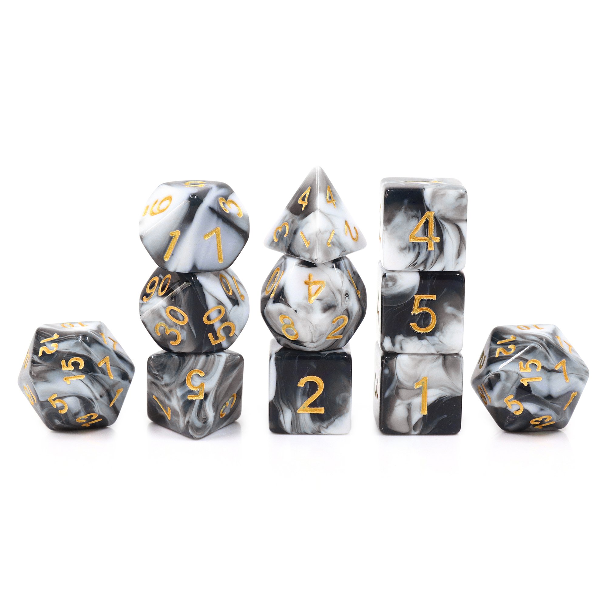 DND set Dice Dungeons and Dragons Games Equipment 11PCS RPG Dice For Board Games