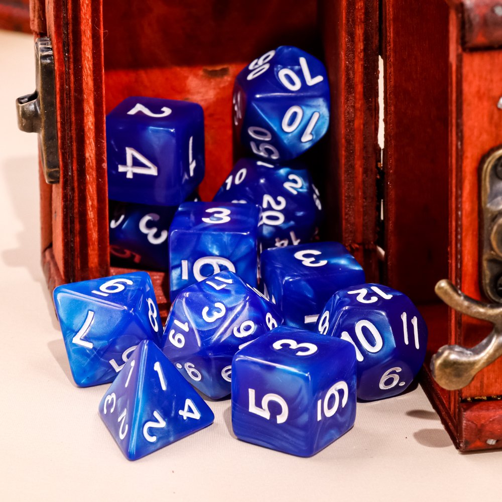 DND set Dice Dungeons and Dragons Games Equipment 11PCS RPG Dice For Board Games