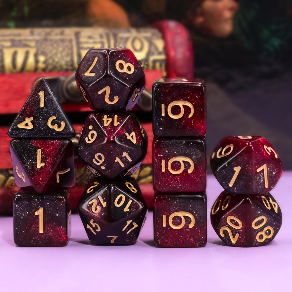 DND set Dice Dungeons and Dragons Games Equipment 11PCS RPG Dice For Board Games