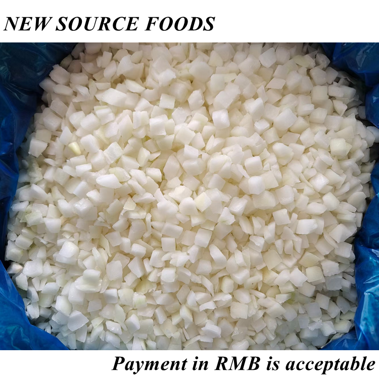 Factory price chopped IQF quick frozen onion diced supplier