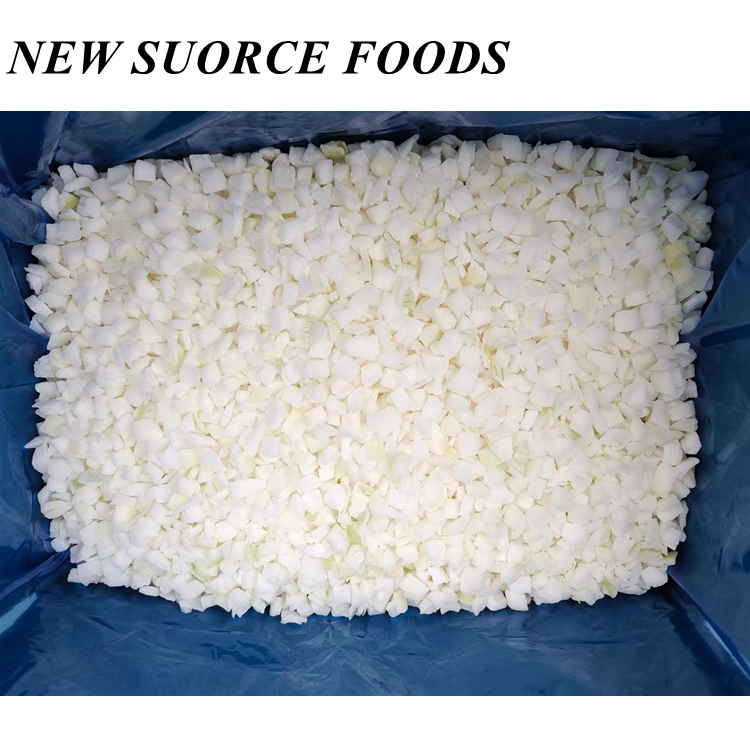 Factory price chopped IQF quick frozen onion diced supplier