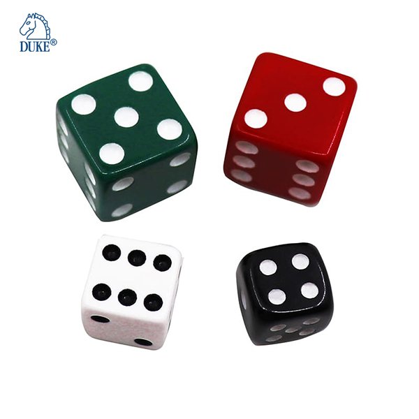 6 Sided Opaque Dice - Blue