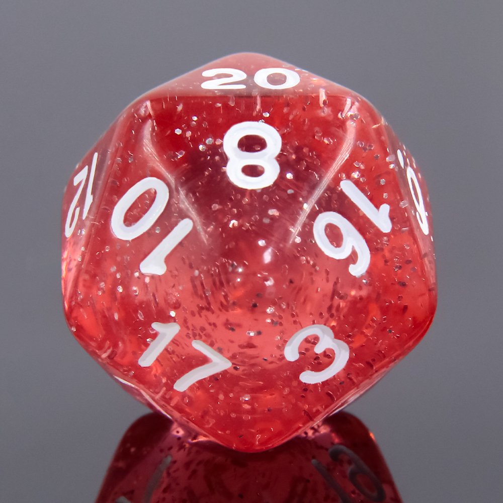 7Pcs Set DND Sharp Resin Edge Dice Set Handmade Resin Polyhedral Dice Set For Casino Games
