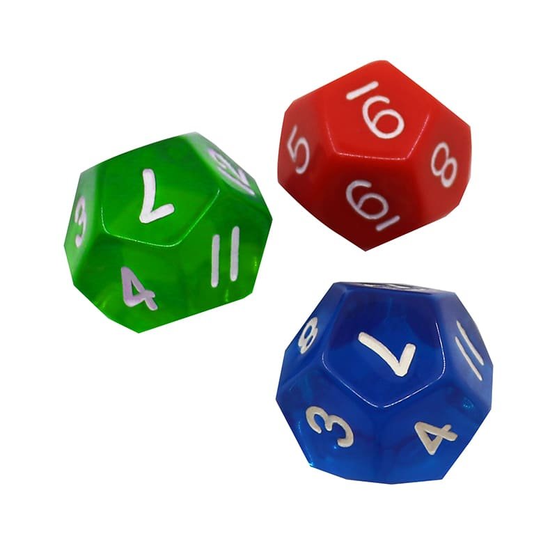 12 Sided Polyhedral Dice