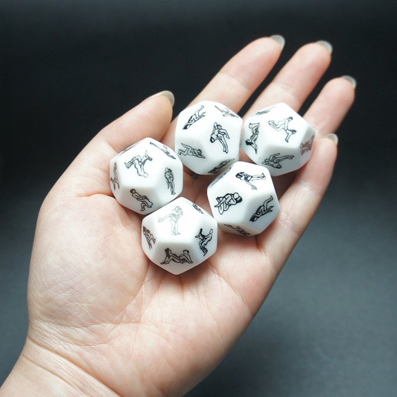 Funny Romantic Role Playing Dice Game Romantic Role Playing Game Toys