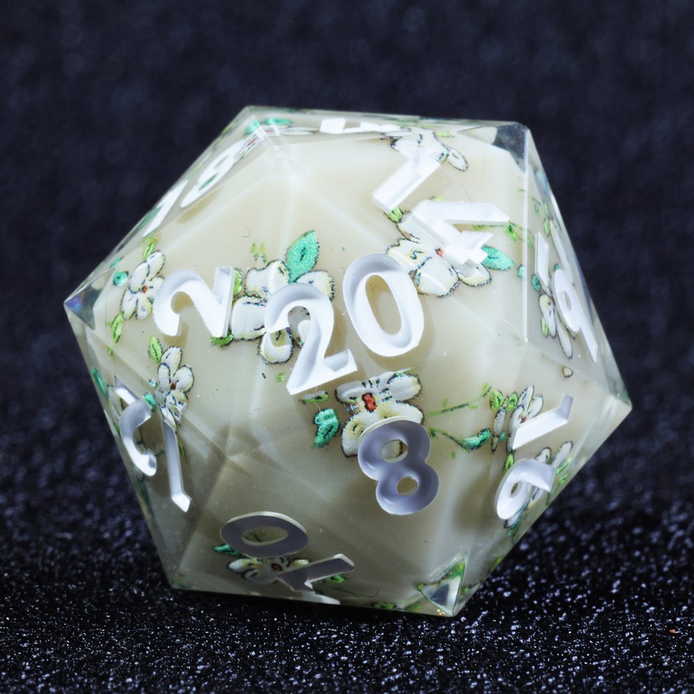 MINI PLANET DND Dice Set Handmade Layered Stickers Sharp Polyhedral Dice For TRPG Wholesale Custom Resin DND Dice Set 7pcs/set