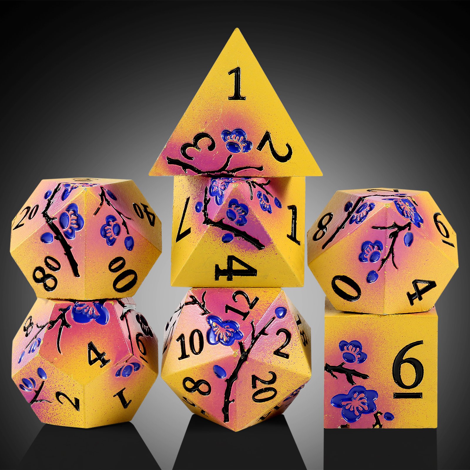 Custom Dice Manufacturers Dnd Dice Set Metal D&D Dice Rpg for Dungeons And Dragons Board Game