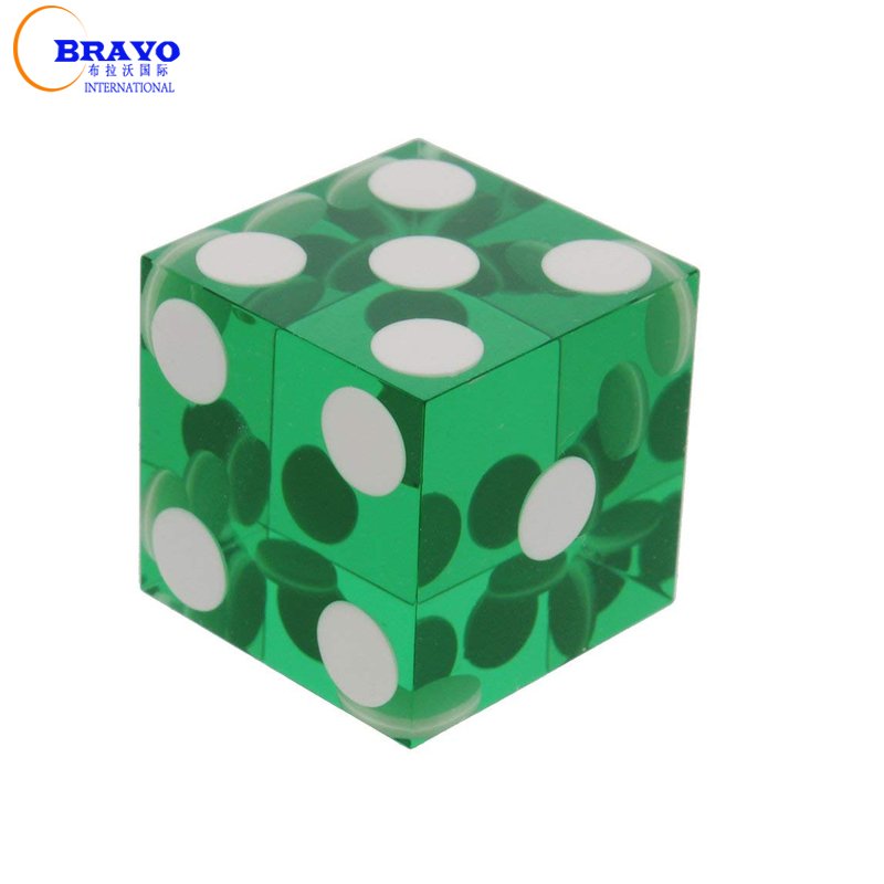19mm High-grade Acrylic Precision Dice Casino Dice