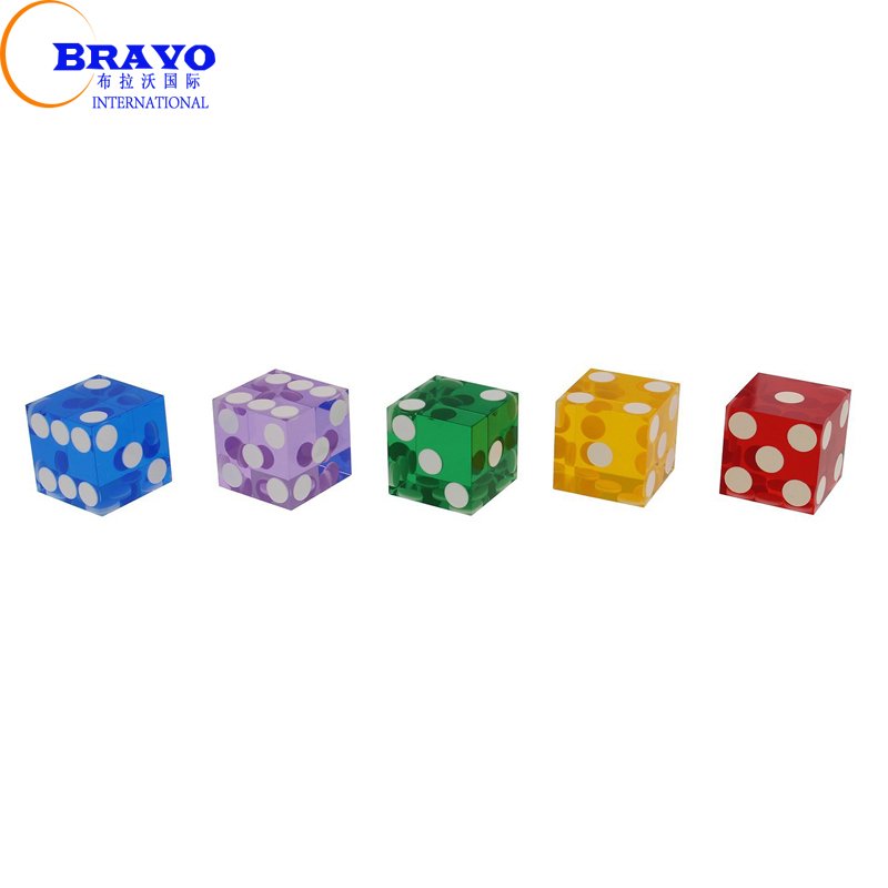 19mm High-grade Acrylic Precision Dice Casino Dice