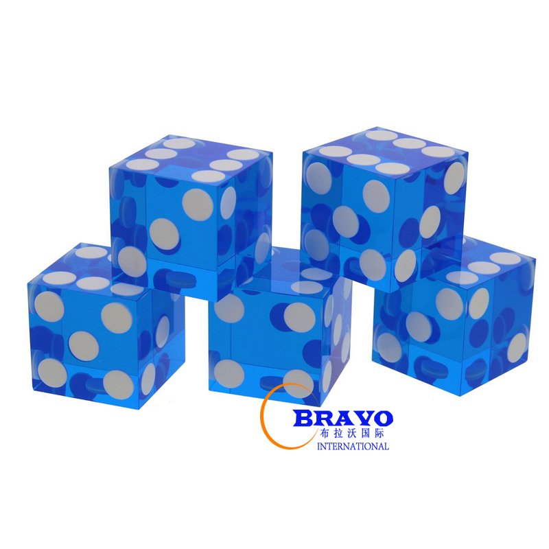 19mm High-grade Acrylic Precision Dice Casino Dice