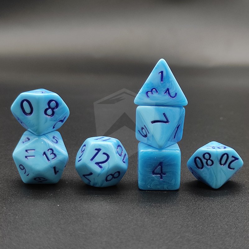 DND Dice sets 7PCS custom dice for Table Top Game Polyhedron D4~D20 dice