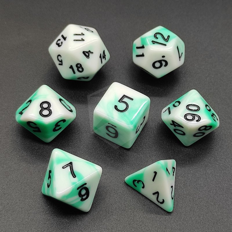 DND Dice sets 7PCS custom dice for Table Top Game Polyhedron D4~D20 dice