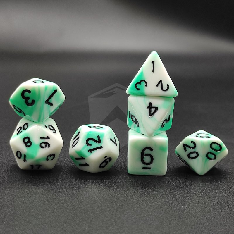 DND Dice sets 7PCS custom dice for Table Top Game Polyhedron D4~D20 dice