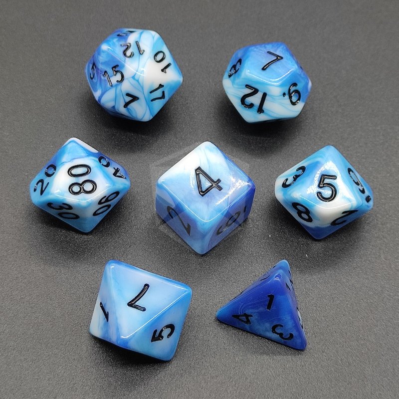 DND Dice sets 7PCS custom dice for Table Top Game Polyhedron D4~D20 dice