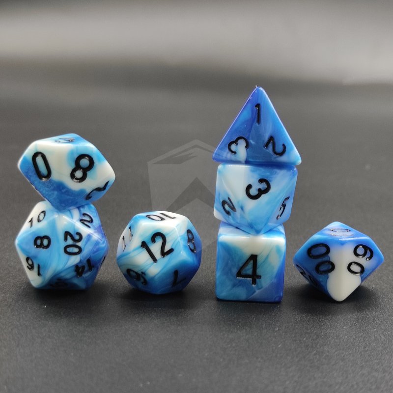 DND Dice sets 7PCS custom dice for Table Top Game Polyhedron D4~D20 dice