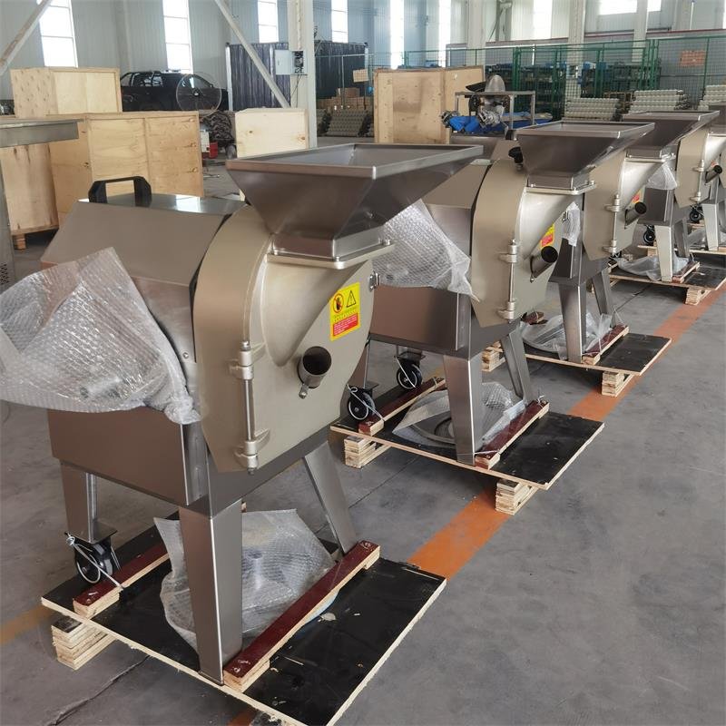 multiple commercial root vegetable potato chips cutter vegetable slicer shred dicing cube cutting machine