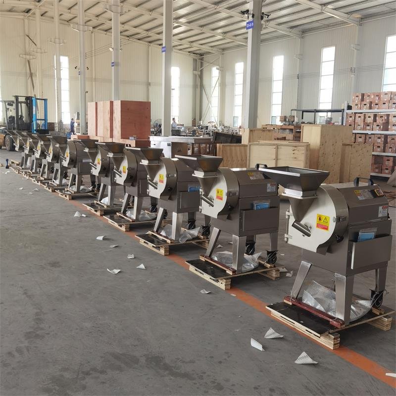 multiple commercial root vegetable potato chips cutter vegetable slicer shred dicing cube cutting machine
