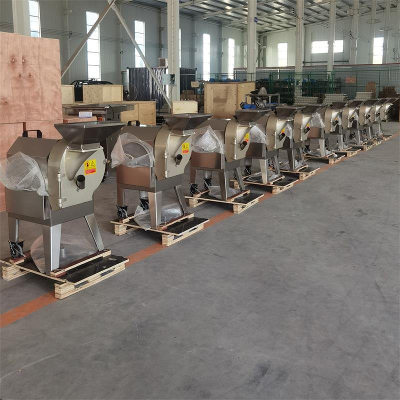 multiple commercial root vegetable potato chips cutter vegetable slicer shred dicing cube cutting machine