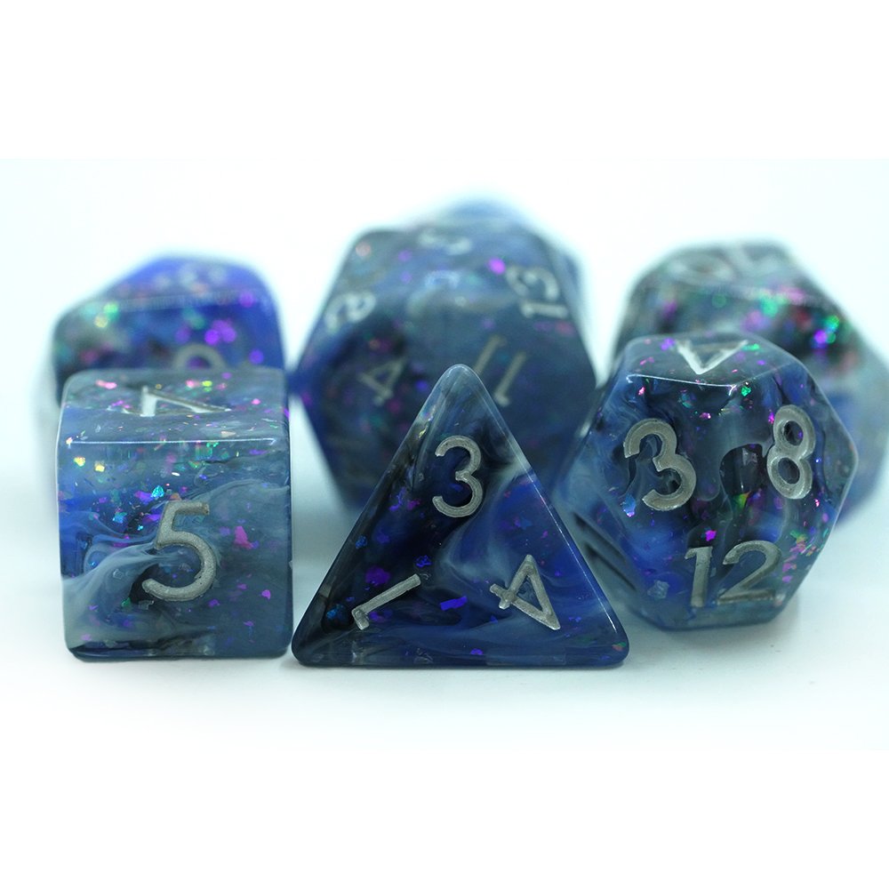 Custom Resin Polyhedral Dice Set Fit Dungeons And Dragons Smoke Dnd Dice For Role Playing Game Rpg Table Game Dice