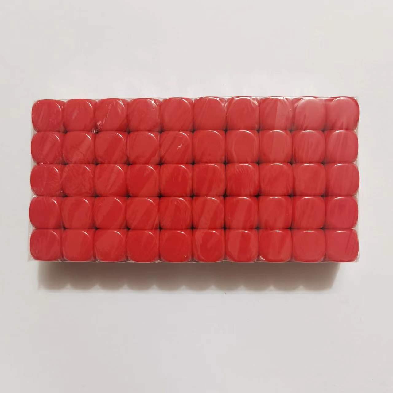 Custom Dice D6 16mm Wholesale Round Corner Colored Plastic With One Side Blank Engraving And Printing Dice Game Blank Dice