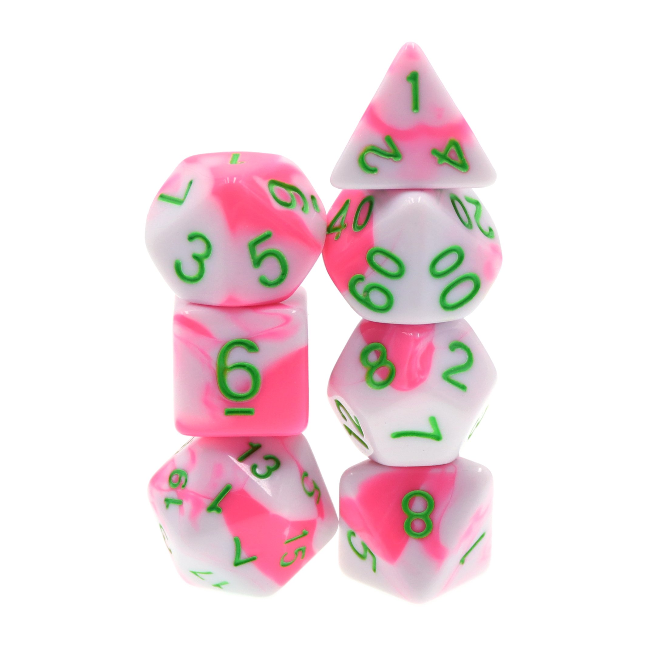 Good price high quality manufacturer resin bulk pink and blue dice