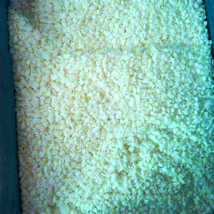 10*10 mm Frozen Organic White Onion Diced Frozen IQF Vegetables