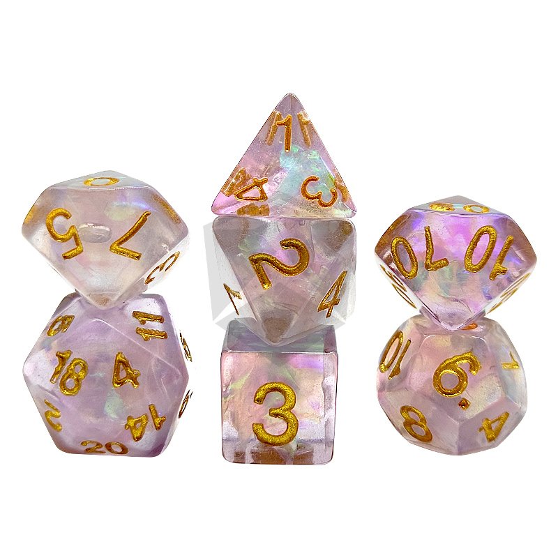 Dice Manufacture resin craft dice set dungeons & dragons dnd dice set for RPG Dungeons and Dragons Tabletop Game