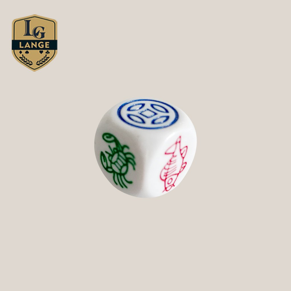 Fish Shrimp Crab Game Dice Casino Shaker Machine Custom Engraving Dice