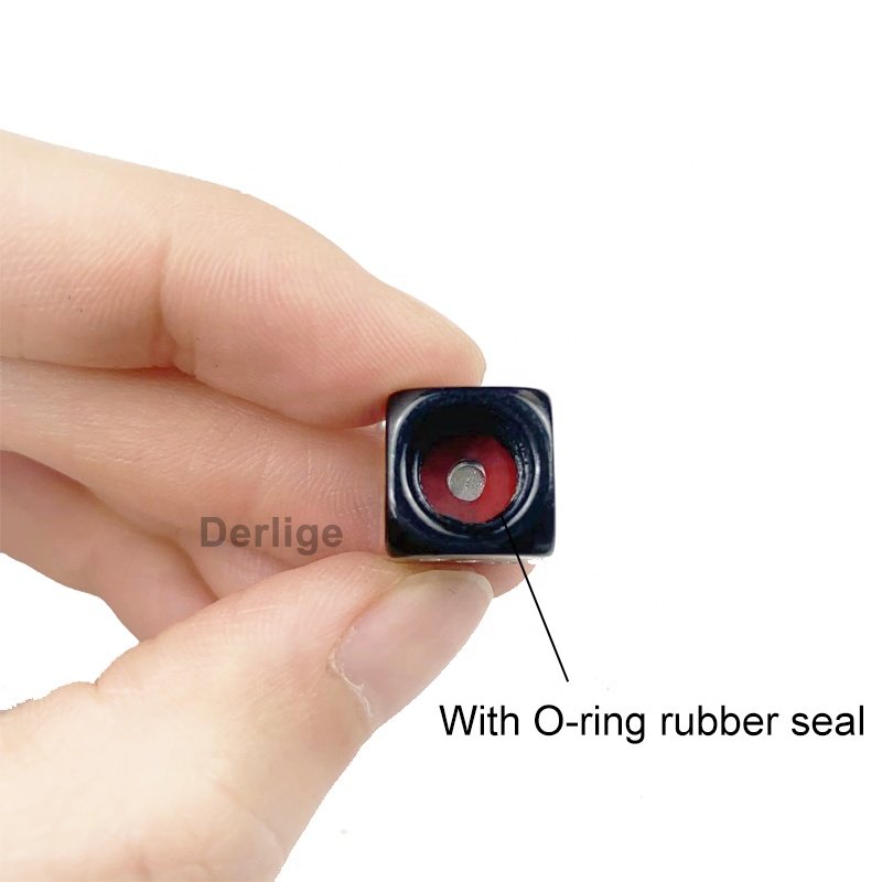 Aluminum Alloy Dice Dust Valve Caps Car Motorcycles bicycle Tire Valve Dust Cap