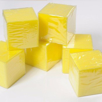 Custom printed high density multi intelligent large PU foam pocket card dice toy sponge pocket dice with insert pockets