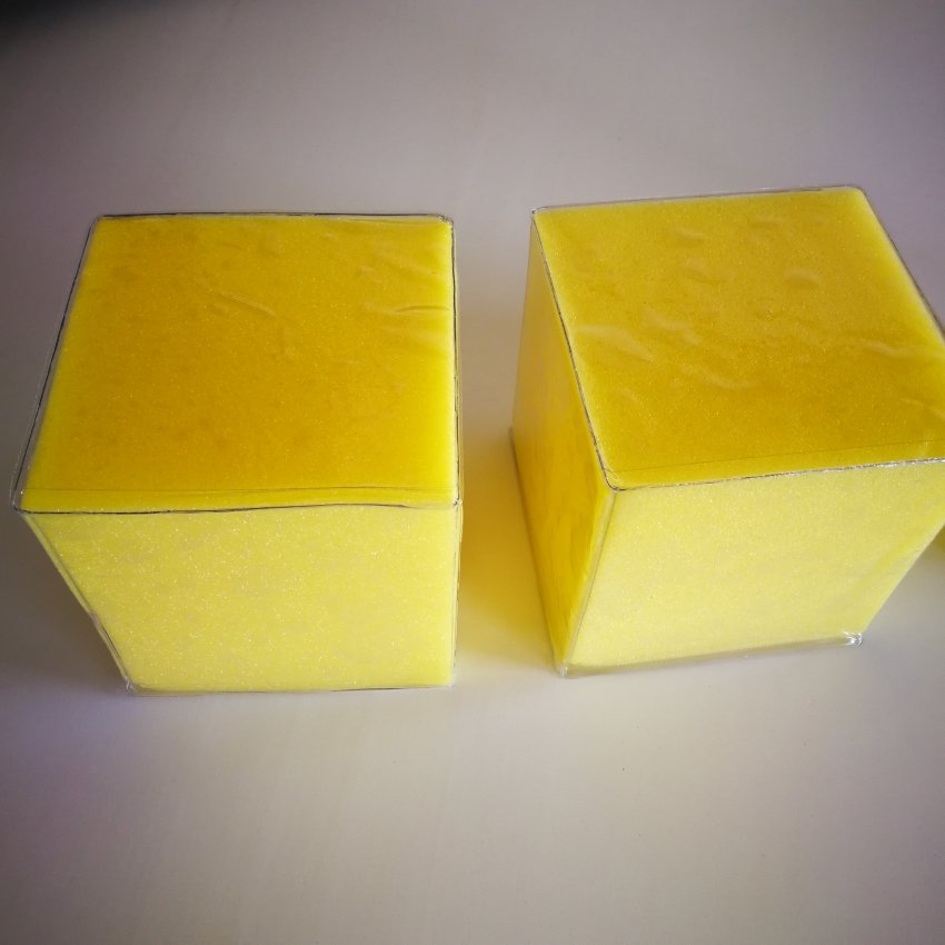 Custom printed high density multi intelligent large PU foam pocket card dice toy sponge pocket dice with insert pockets