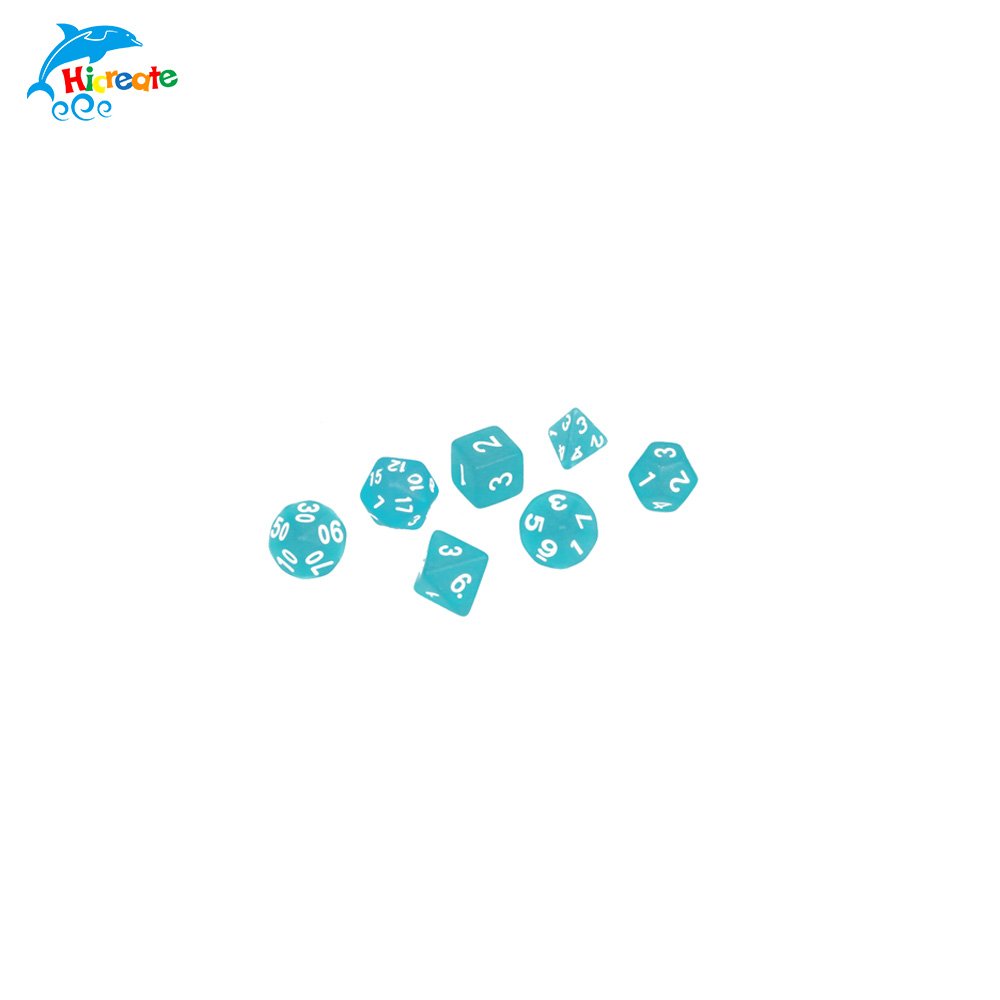 Customized Plastic Polyhedral Dice D12 Dice