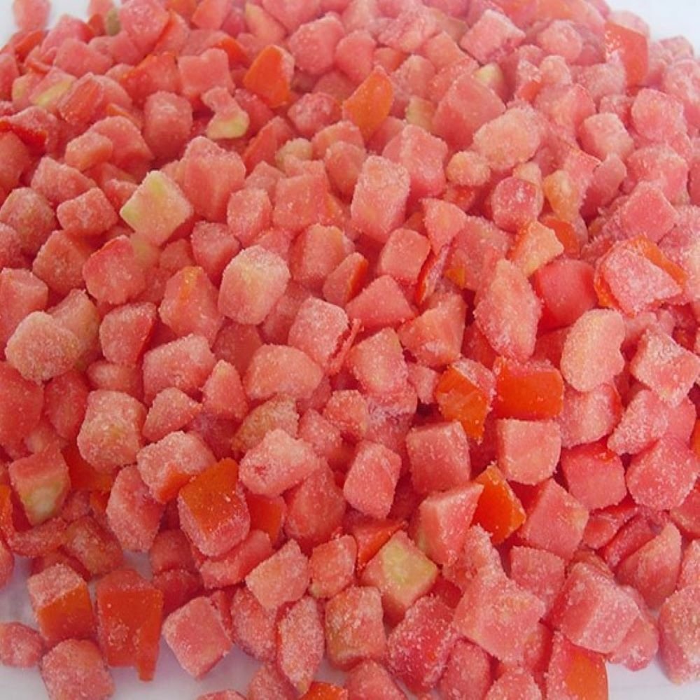 Good Quality Frozen Fresh Cherry Tomato Seeds IQF Cherry Tomato Halves IQF Tomato Diced