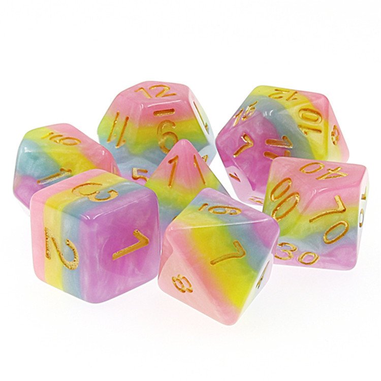 High quality hot selling around the world amethyst dnd gemstone dice